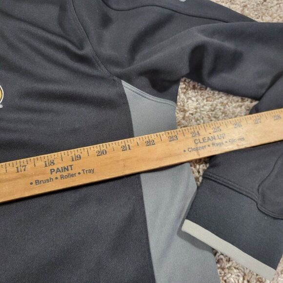 Ottawa Senators Mens Large 1/4 Zip Pullover Black NHL Hockey Tour Performance - Picture 6 of 7